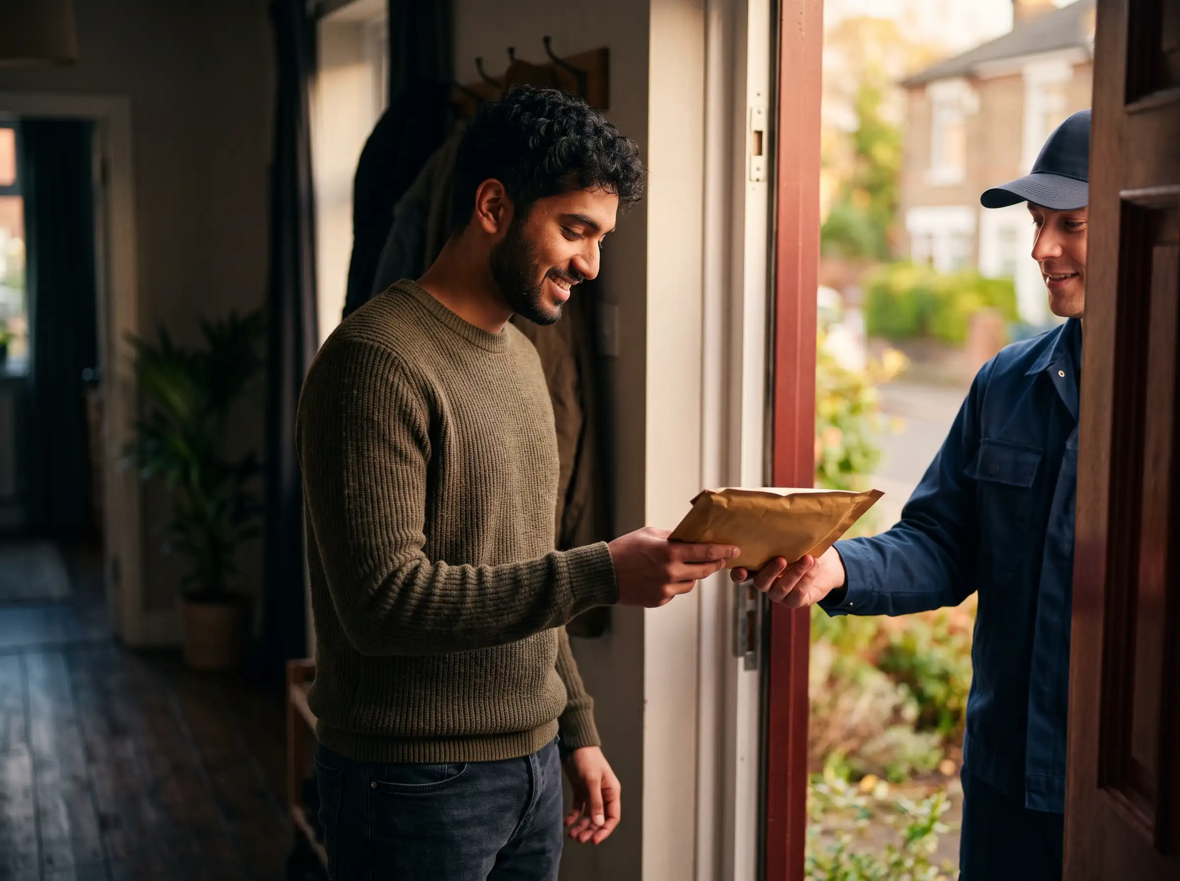 Receiving your Canadian SIM package delivered to your door